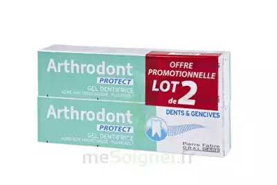Pierre Fabre Oral Care Arthrodont Protect Dentifrice Lot De 2 X75ml à Cambrai